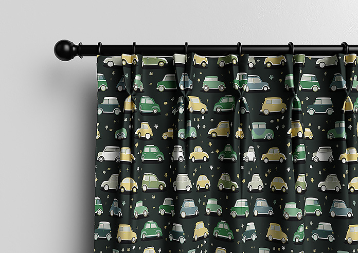 Roadtrip, Forest Green - Made to Measure Curtains - Image 10